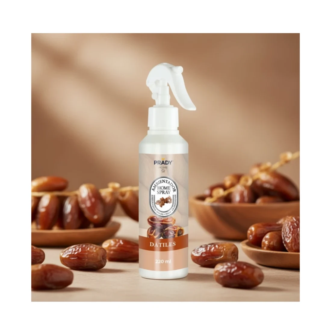 Spray parfum d'ambiance Prady – Dattes – 220 ml